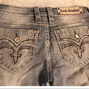 Woman rock revival jeans
